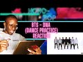 EX-BALLET DANCER REACTS to BTS - DNA (Dance Practice)