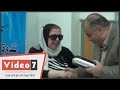 بالفيديو.. ايناس عبد الله تهدى أسامة بهنسى " مصحف " بعد توليها رئاسة نايل دراما