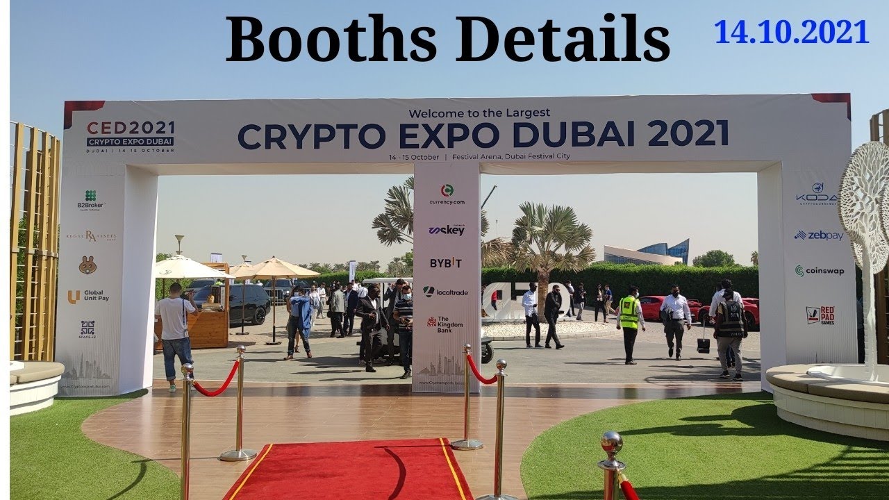 Crypto Expo Dubai 2021 |1st Day 14 October 2021 | All Companies Booths  Details | Cryptocrancy