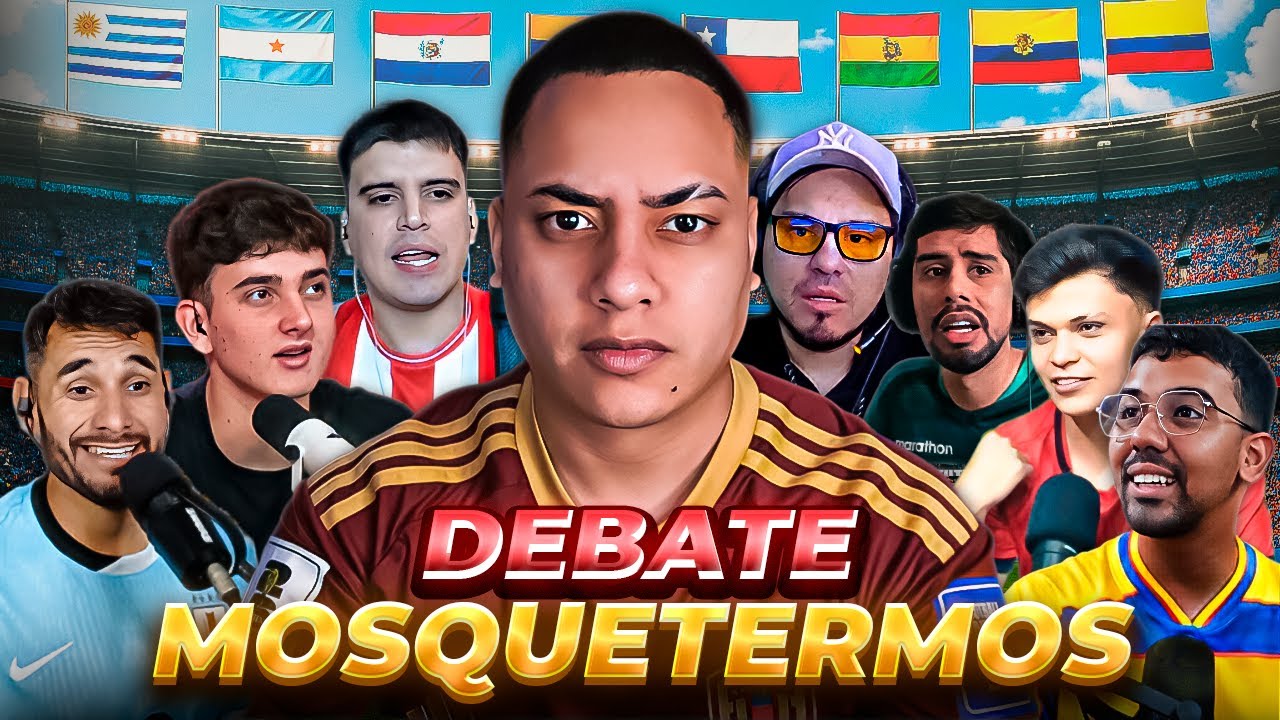 MOSQUETERMOS. DEBATE , HOY HAY AMONG US Y STUMBLE GUYS CON EL CHAT