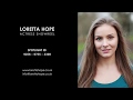 Loretta Hope - Acting Showreel 2018 (Full Version)