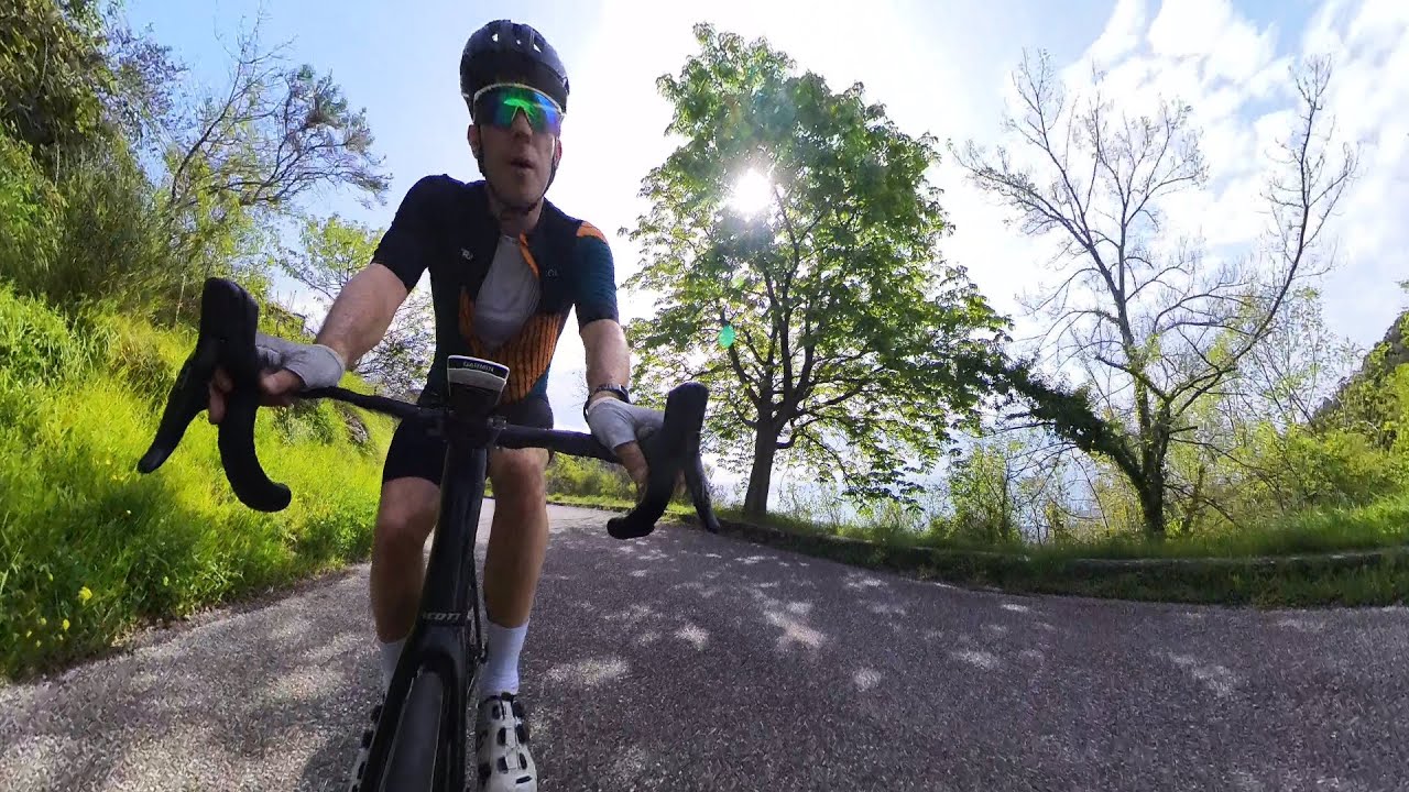 Cycling Col de la Madone (Full Ascent) | 1-Hour Virtual Ride POV | Menton, France