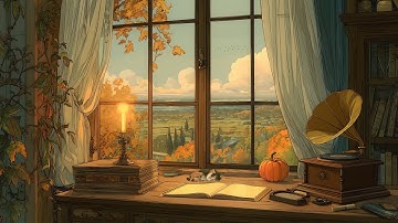 It’s an autumn afternoon in the 1940s, with vintage jazz softly echoing from another room for unwind