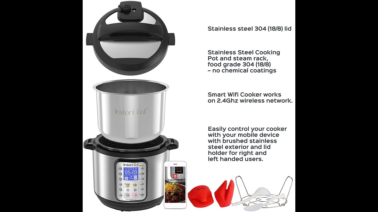 Instant Pot with Wifi $90 - YouTube