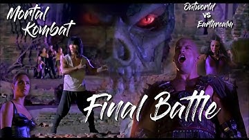 Final battle of Mortal Kombat