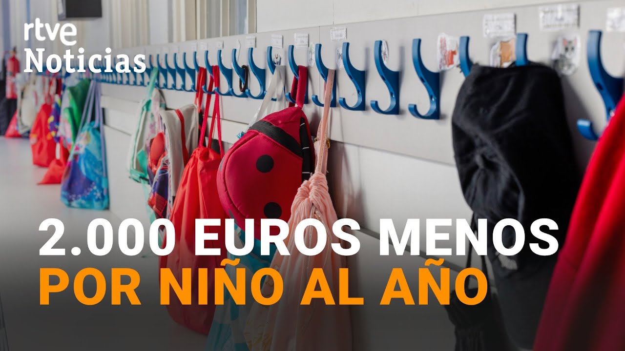 GALICIA, ÚNICA COMUNIDAD con todas las GUARDERÍAS GRATUITAS | RTVE Noticias