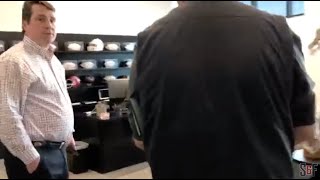 Will Muschamp office, South Carolina Football Operations Center tour