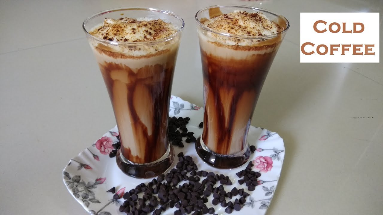 Cold Coffee Recipe How To Make Cafe Style Cold Coffee Thick