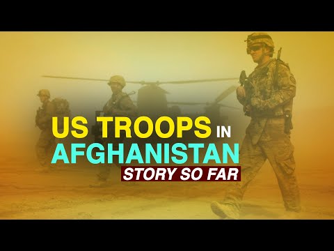 US troops in Afghanistan: The 20-year war