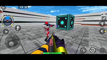 FPS Robot Shooter Strike Anti Terrorist Shooting Android GamePlay Part 6