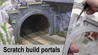 Model realistic Tunnel Portals