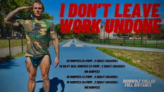 FULL DISTANCE WITHOUT MISSING ANYTHING. @AIABK718 COLLAB CARD / UNBROKEN  625 PUSH-UPS + 225 SQUATS