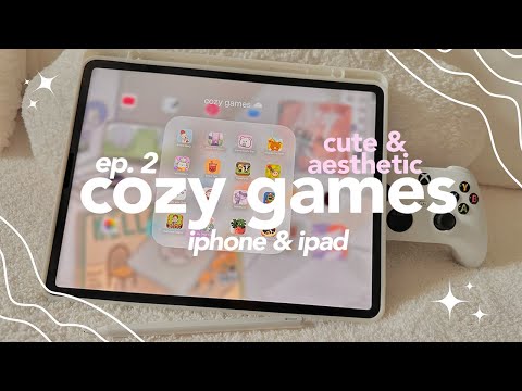 cozy games for mobile ?☁️ | 11 cute u0026 aesthetic mobile games for iphone u0026 ipad.