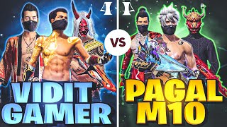 @PagalM10 VS @viditgamer || 4 V 4 || screenshot 4