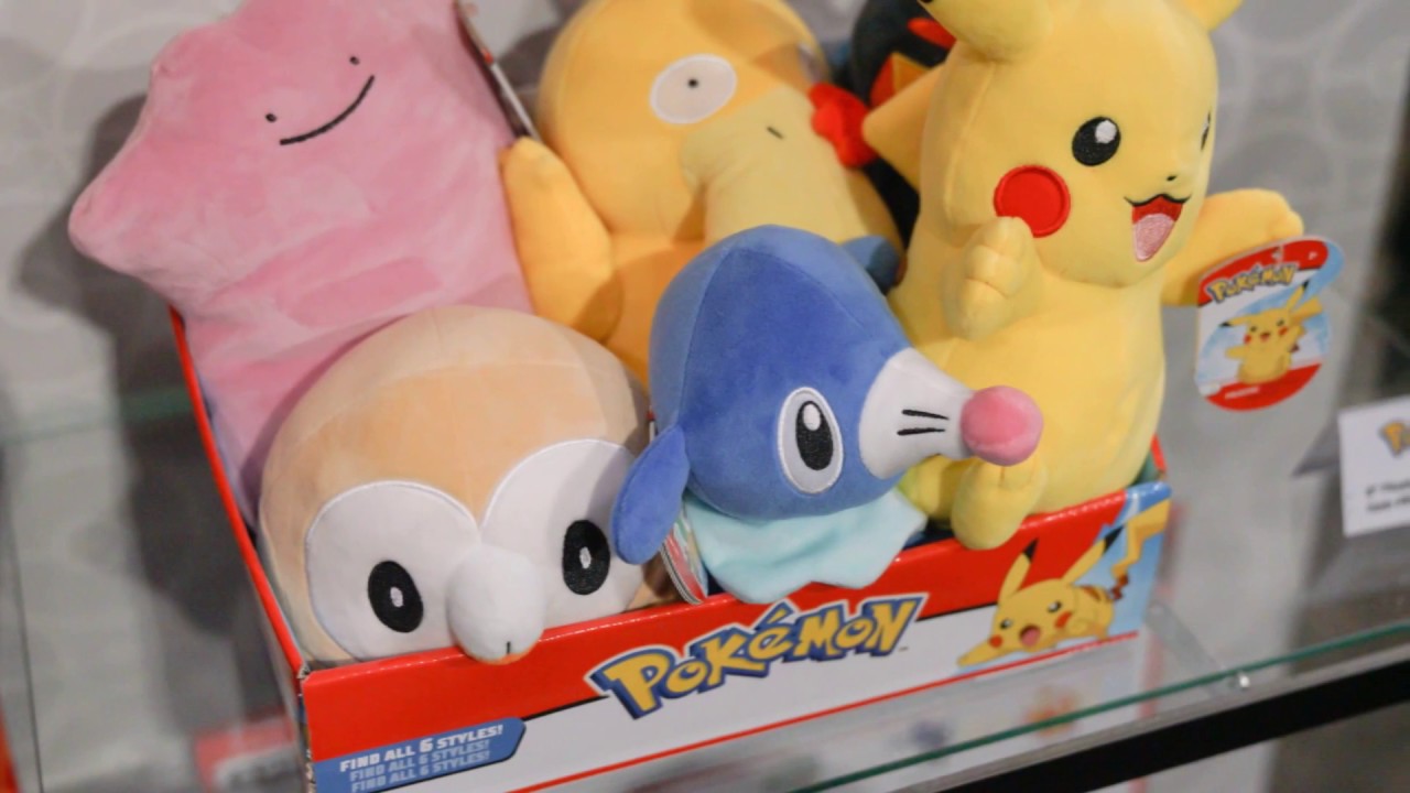 pokemon plush 2018