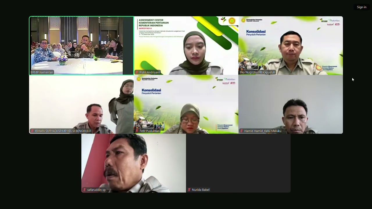 BBRMP Handle Program Kementan & Koordinasi Penyuluh || PPL Segera Ajukan CPCL!! 