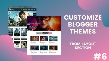How to customize any template from layout section | Edit Blogger themes | Prabhat Thakur