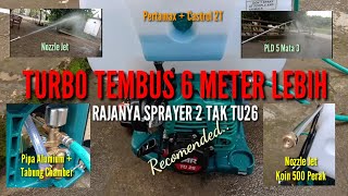 Semburannya Mantap Sprayer 2 Tak Cakra Tr Tu26