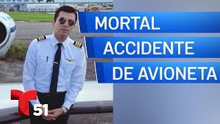 Identifican a piloto hispano que murió en accidente de avioneta en Broward