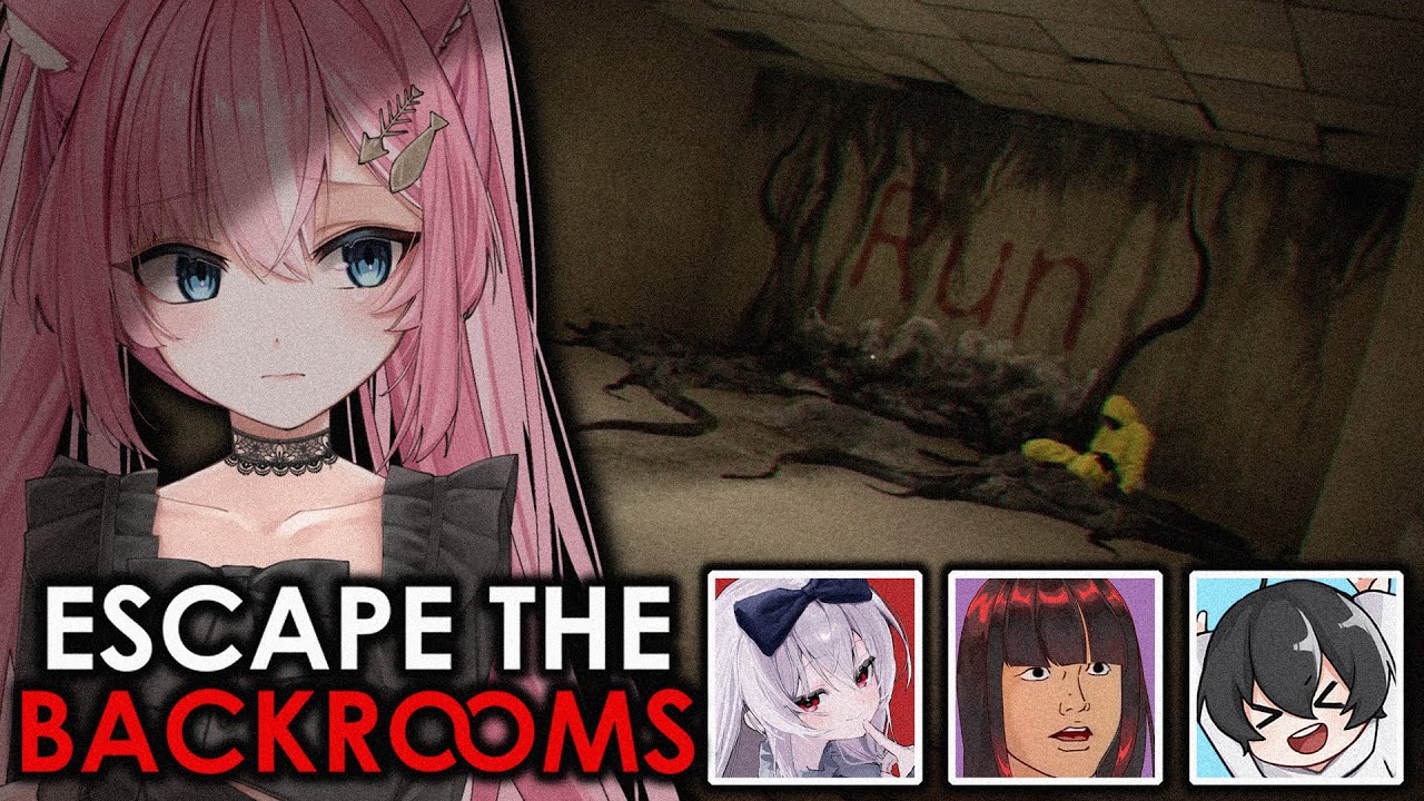 【 後室/Backrooms 】出口就在前面，我們要一起活著出去... | Ft.紅月.亞洛赫.偏頭 | Rluo Ch. 阿洛《 Escape the Backrooms 》