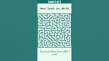 Can You Solve This Maze Puzzle? 🧩 3 Level Brain Game!