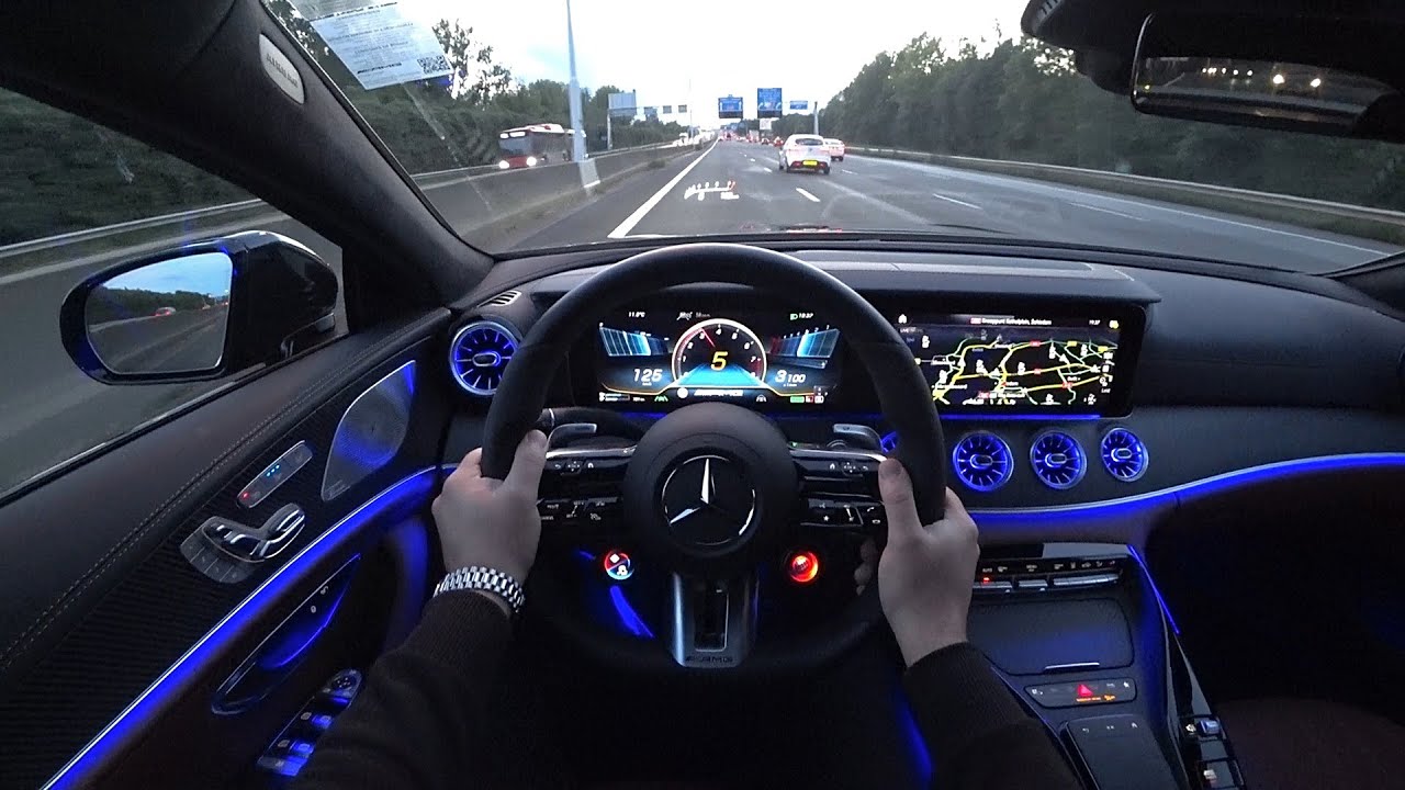 The New Mercedes AMG GT 63 S 4 Door E Performance 2025 Test Drive