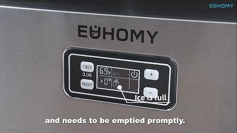 EUHOMY | IM-02:Unveiling the functions of your ice maker#euhomy #icemaker #icemachine #ice