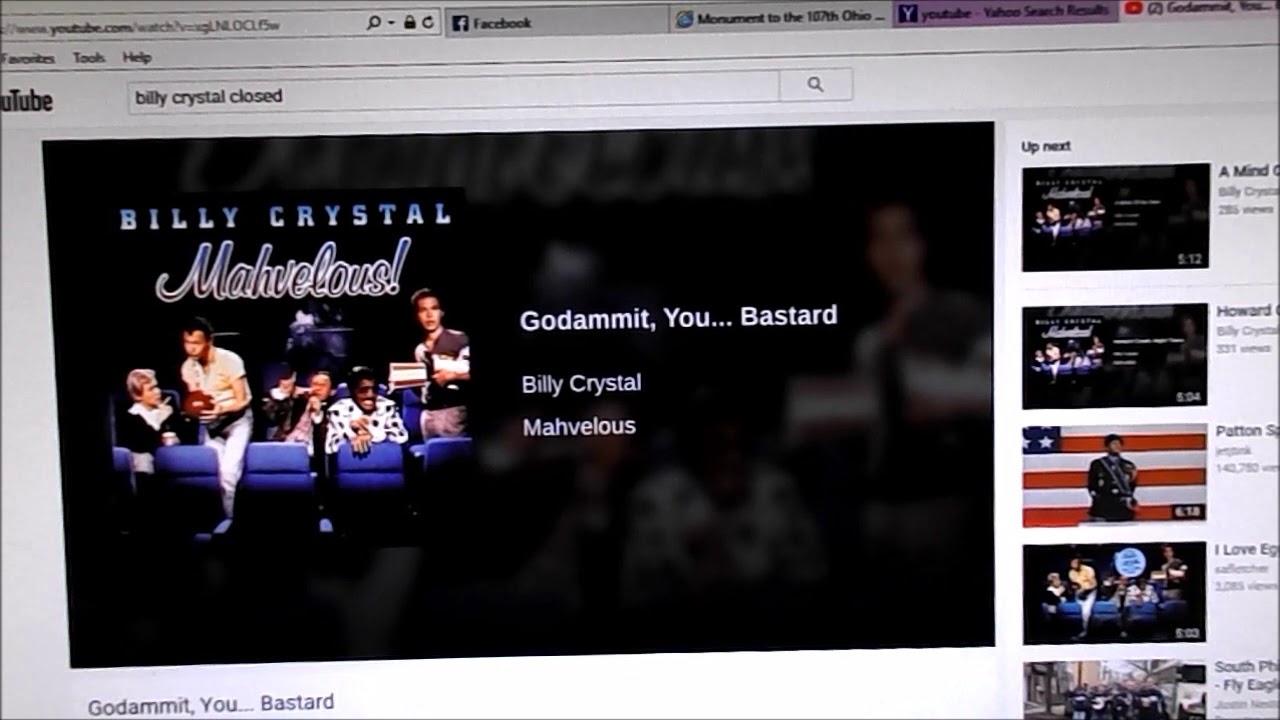 Bill Crystal "We're Closed!!!"