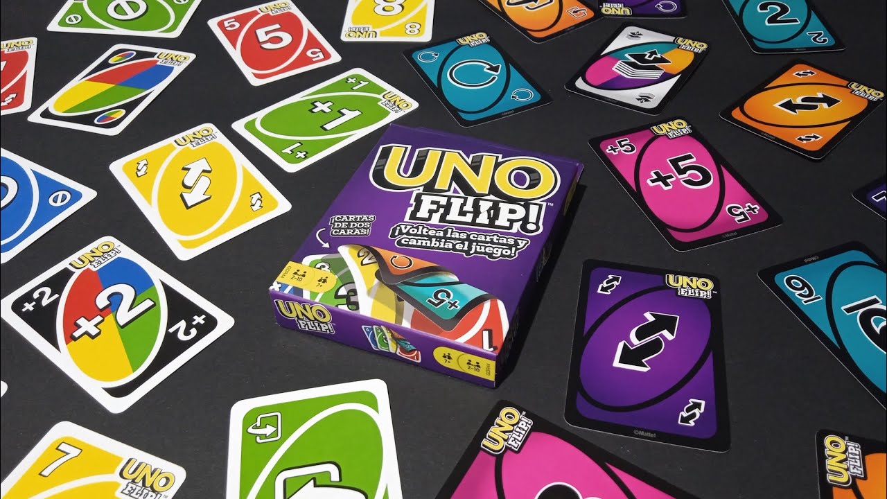 Ejemplos de partida de UNO Flip - Juego en Práctica - YouTube