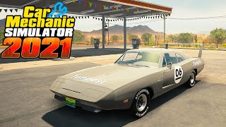 Реставрируем Старый Плимут - Car Mechanic Simulator 2021 #45