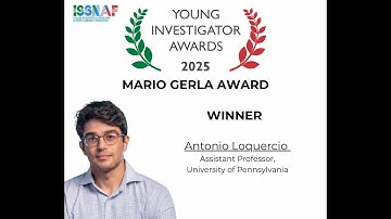 2025 ISSNAF YI Mario Gerla Award - Antonio Loquercio Acceptance Speech
