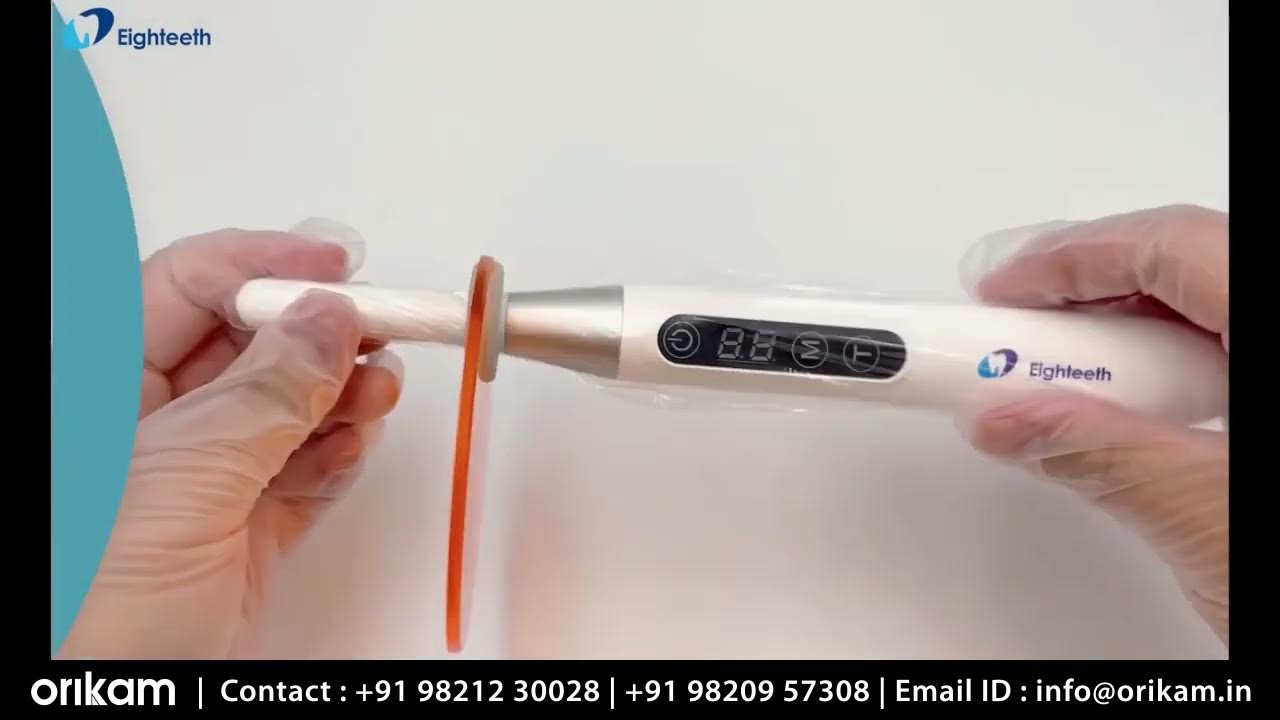 Curing Pen E Eighteeth Curing Light CuringPen E Guide Video Ramp Mode Pulse Mode Hight Light