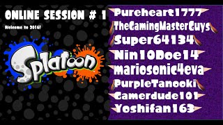 Splatoon Session # 1
Welcome to 2016 once again and starting off with 3 Sessions of Splatoon. This is Part 1 of the 3 Battles we did. In this first 2016 Online Multiplayer Battle, all 3 are Turf Wars. Covering the 2 Newest Stages and One Old Stage that we havent done Turf War on.
1. Piranha Pit
2. Mahi-Mahi Resort
3. Hammerhead Bridge
WE HAVE 8 PEOPLE JOINING THIS TIME! First time, we ever had a FULL ROOM! Here are the Squids Joining Us
-Gerald: https://www.youtube.com/user/Super64134/featured
-Jack: https://www.youtube.com/user/Nin10Doe14/featured
-Jason: https://www.youtube.com/user/SuperGMProduction/featured
-John: https://www.youtube.com/user/TheGamingMasterGuys/featured
-Noah: https://www.youtube.com/user/Yoshifan163/featured
-T.J: https://www.youtube.com/user/mariosonic4eva/feed
-Tom: https://www.youtube.com/channel/UCmJuaylPZKOfKtGrQEyXS7g/featured
Stay Tune for Parts 2 and 3 below here, inkluding (including) others perspectives! Stay Tune!
Part 2 - https://www.youtube.com/watch?v=Xd08oyp2s6w
Part 3 - https://www.youtube.com/watch?v=5FRHxy9uUoM&feature=youtu.be
Others Perspectives
Nin10Doe14s Part 1 - https://www.youtube.com/watch?v=OLKiJFN_398
Nin10Doe14s Part 2 - https://www.youtube.com/watch?v=EF66UmkCYpM
And as Always! ALL COPYRIGHTED INFRINGEMENT OF SPLATOONS MUSIC, SOUND TRACKS, AND GAMEPLAY BELONGS TO NINTENDO! I DO NOT OWN ANY OF THIS AT ALL! Splatoon Session # 1