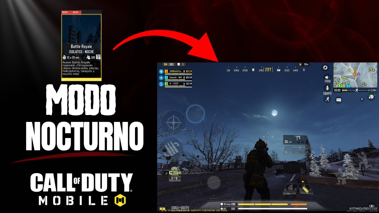 NUEVO MODO NOCTURNO | COD Mobile | (Sin Comentarios)