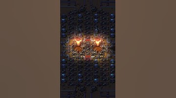 Factorio Megabase Double Rocket Launch #factorio #factoriodeathworld