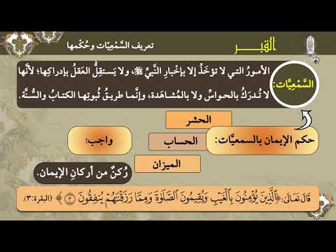 Fundamentals Of Religion Third Preparatory Grade Unit One Lesson One