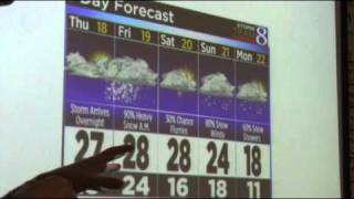 Weather U Finals Nov. 13: Cool Careers in Natural Sciences