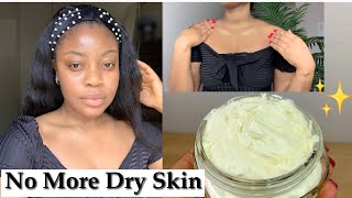 How I Make My Whipped Body Butter For Glowing skin