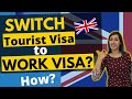 Switch UK Tourist visa to UK work visa | UK Creative Work visa and who can apply? No IELTS Required