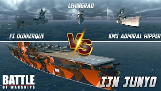 Battle Of Warships Ijn Junyo Vs 4 Battleships Epic Naval Battle