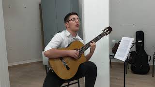 Conservatorion Beer Sheva. I. Dadiomov. Milonga. Omer Leibovich. 16.11.18.