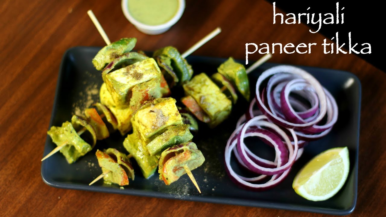 Hariyali Paneer Tikka