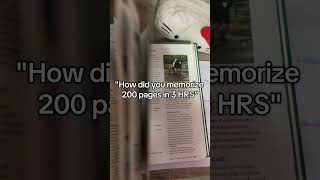 How to memorize fast #studygram #academicstudy #study #studytips #exam#memorization