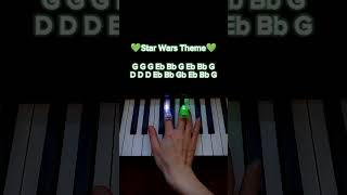 Easy Star Wars Piano Tutorial 🌌 (Step-by-Step) #pianotutorial #easypiano #pianocover #music #phonk