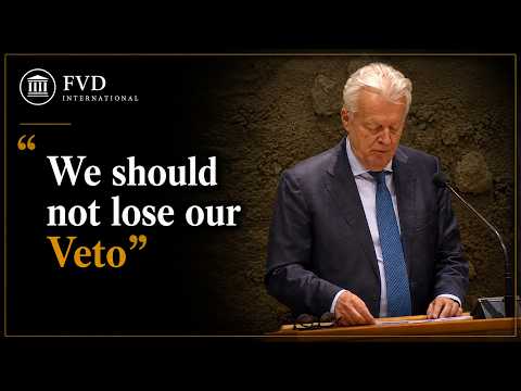 The End of National Sovereignty? The EU Veto Under Attack - Ralf Dekker | FVD