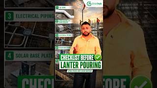 Lanter Pouring Checklist Every Home Owner Should Know | Gharhub.com