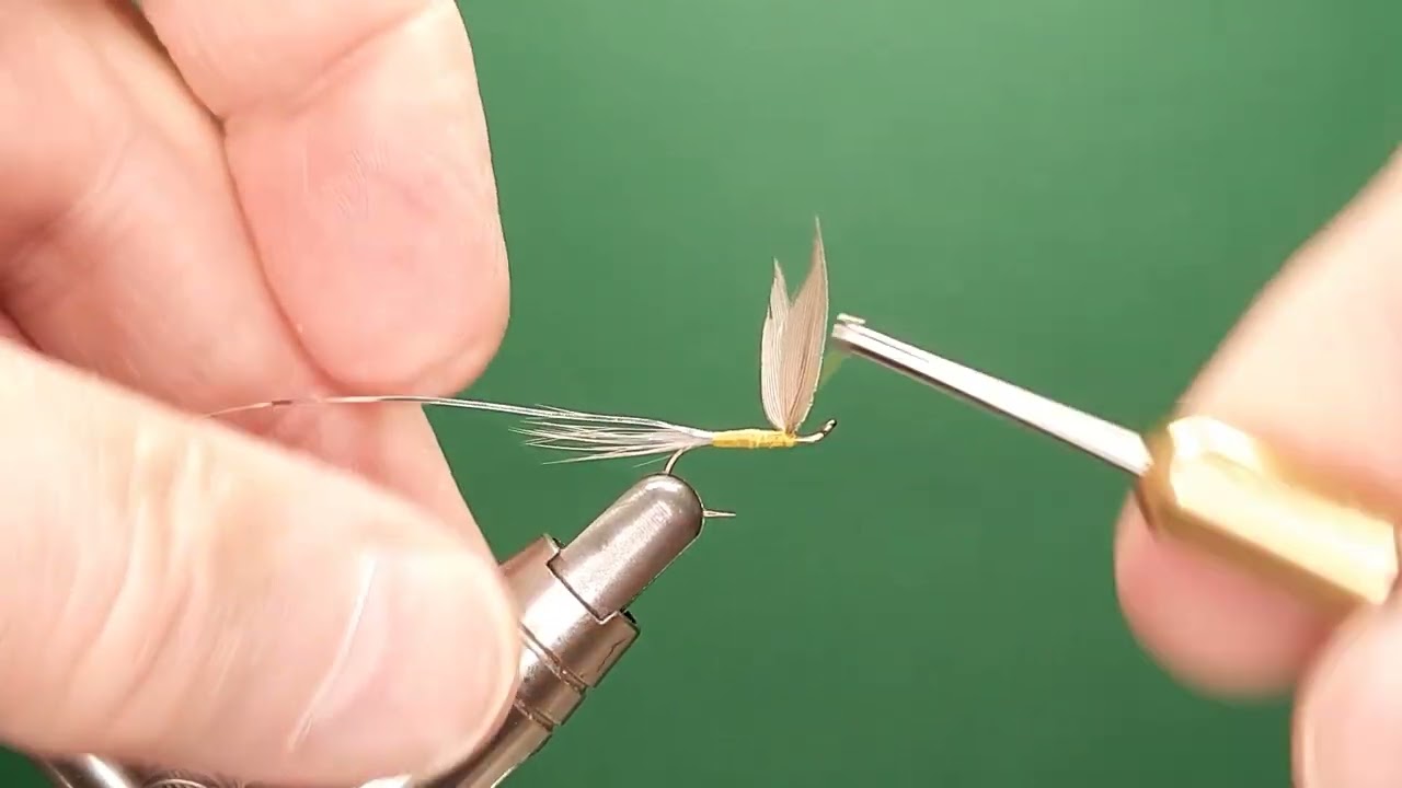 One Fly A Day - Yellow Mayfly Winged Dry Fly