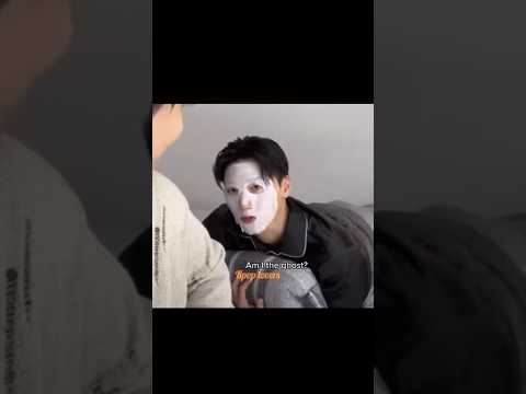 San be a cute ghost👻 #seonghwa #san #ateez #atiny #seonghwaedit #choisan