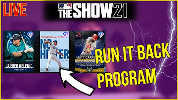 RUN IT BACK PROGRAM GRIND PLUS PLAYING SUBSCRIBERS  - MLB THE SHOW 21 GAMEPLAY