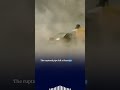 Boiling Water Floods St. Petersburg Streets After Heating Pipe Bursts